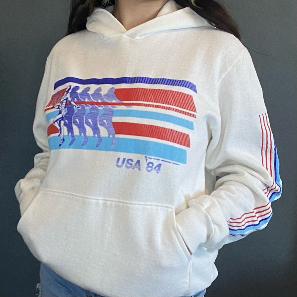 USA ‘84 white hoodie